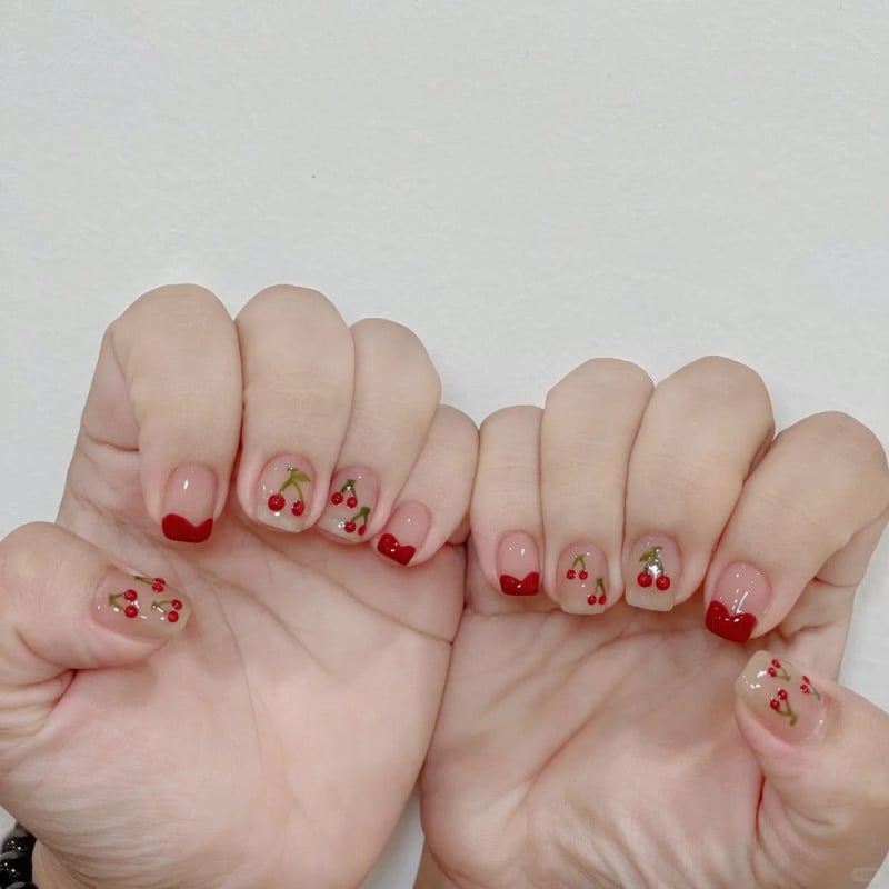 mẫu nail cute