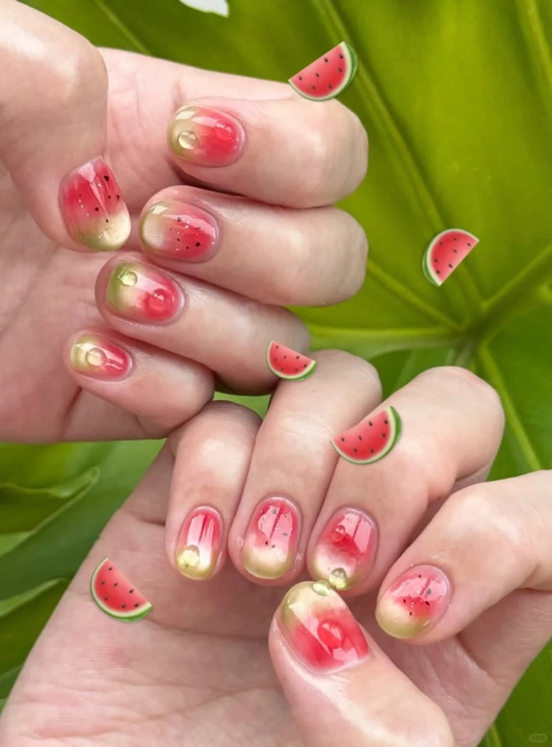 mẫu nail cute