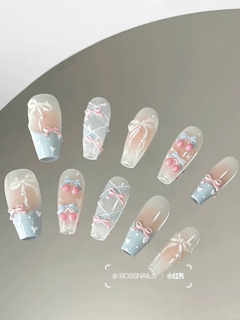 mẫu nail cute