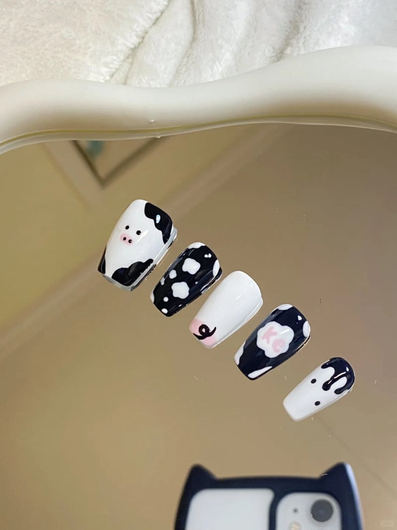 mẫu nail cute