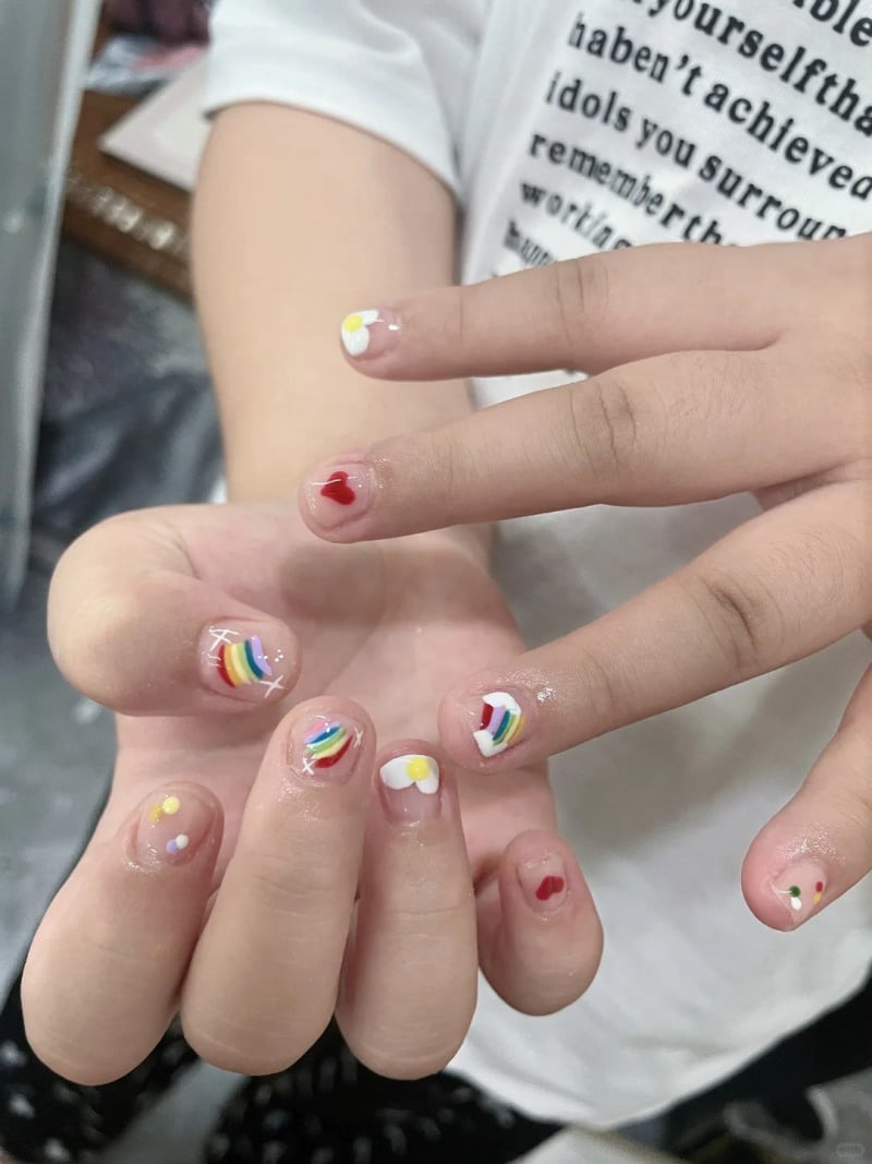 mẫu nail cute