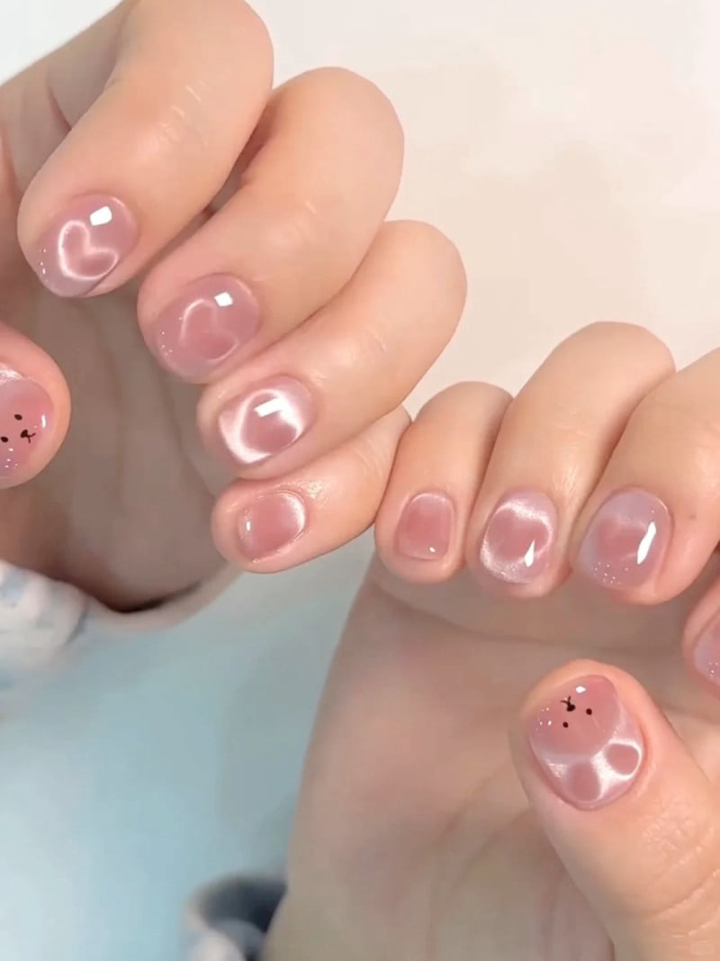 mẫu nail cute