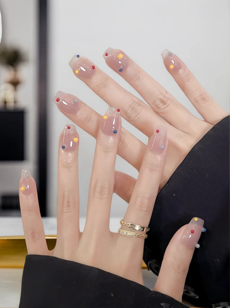 mẫu nail cute