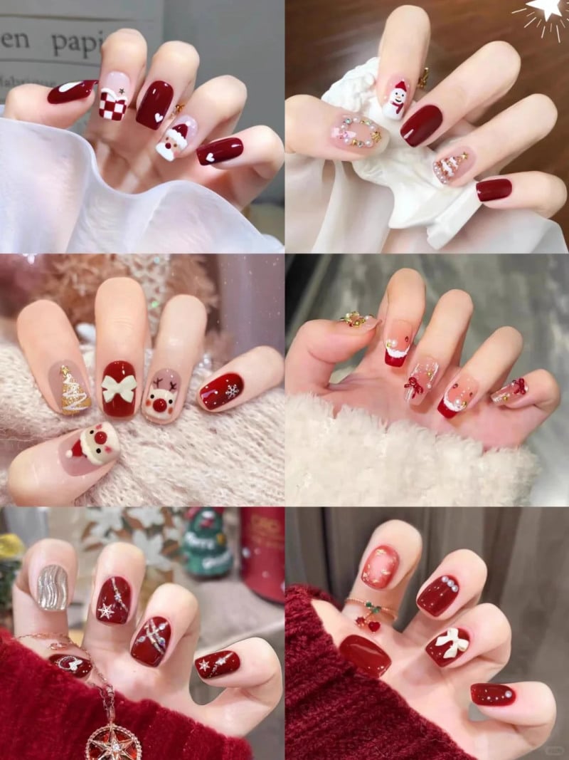 mẫu nail cute