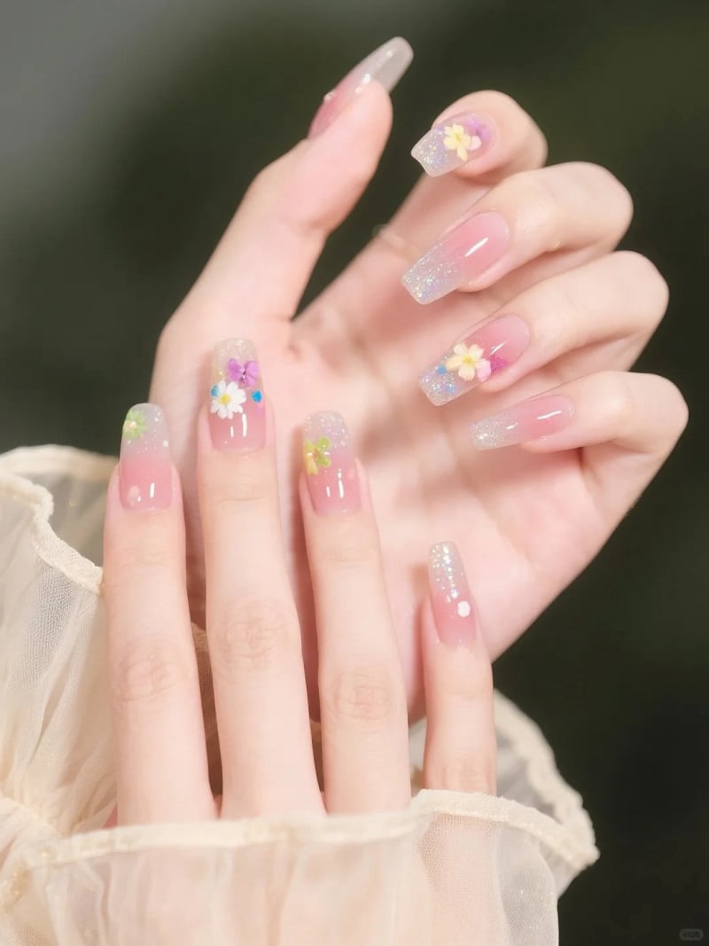 mẫu nail cute