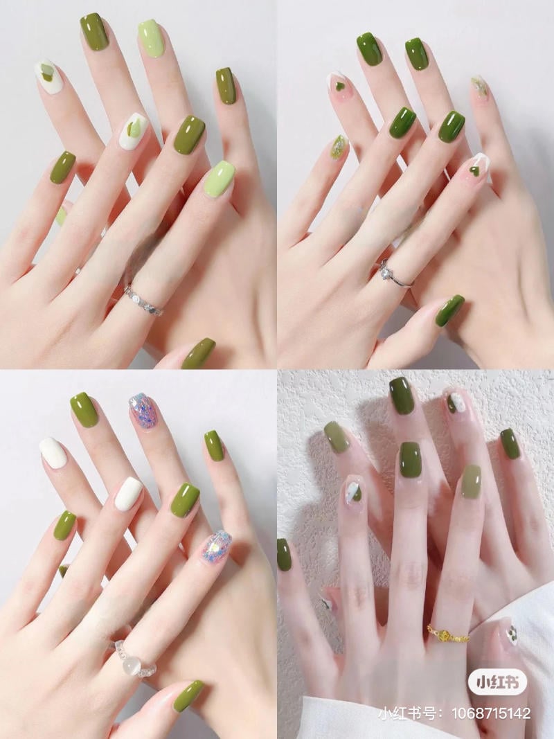 Các mẫu nails Tết hot trend 2024