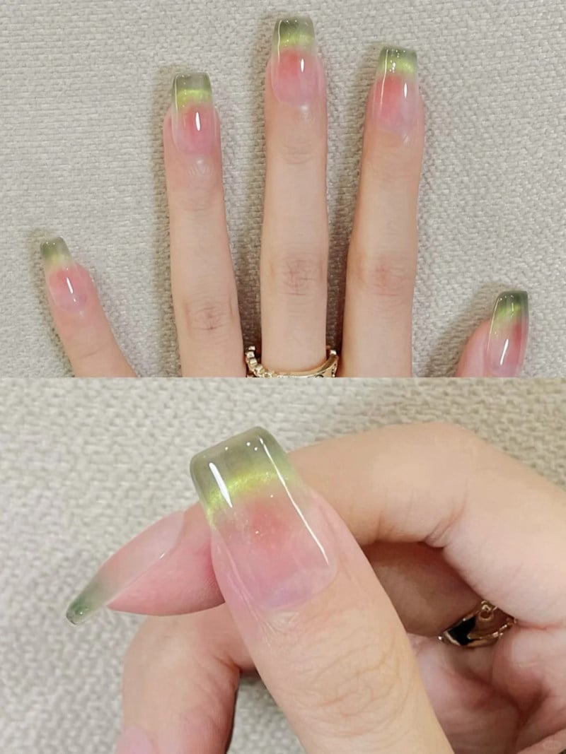 nail dưa hấu