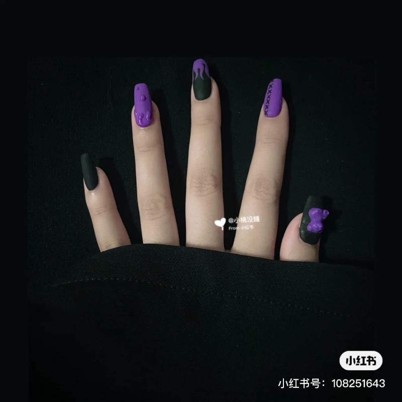 mẫu nail halloween đẹp