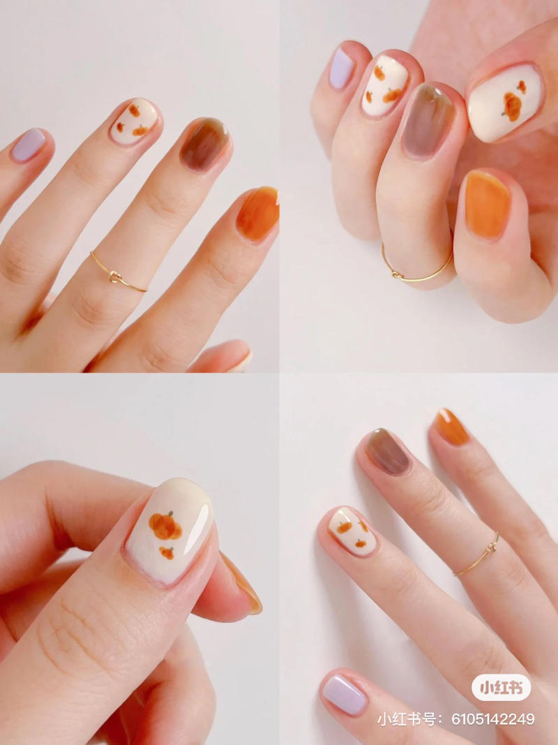 mẫu nail halloween đẹp