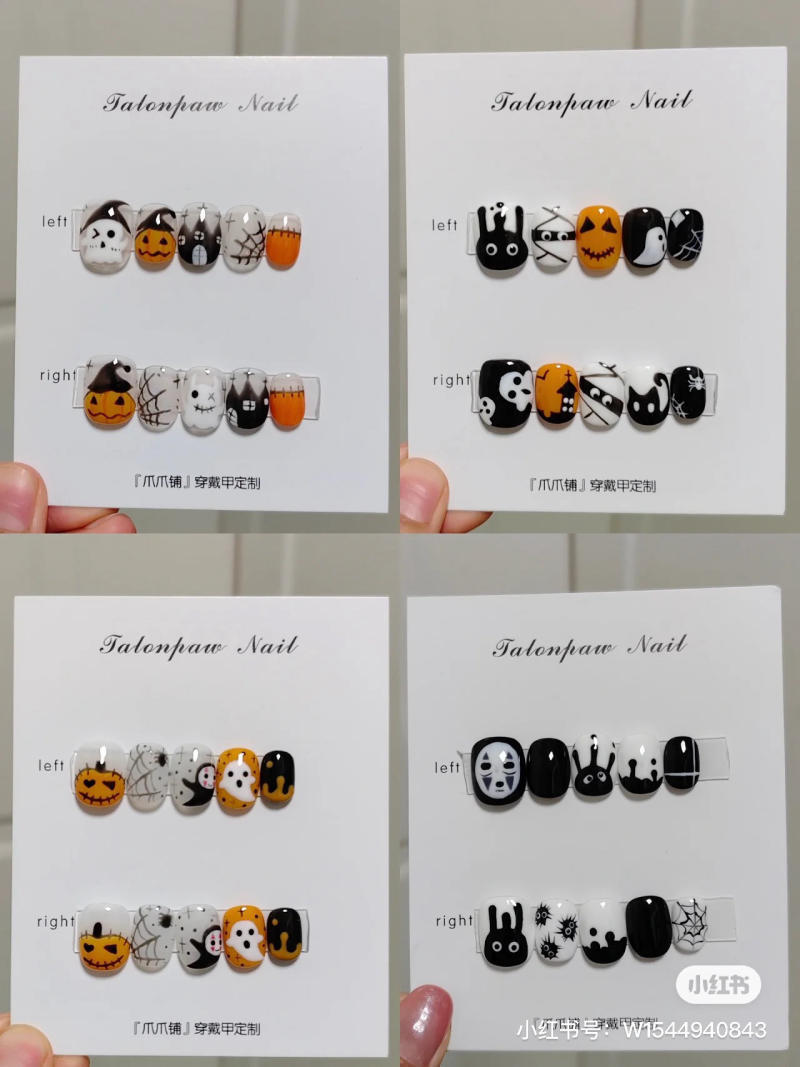 mẫu nail halloween đẹp