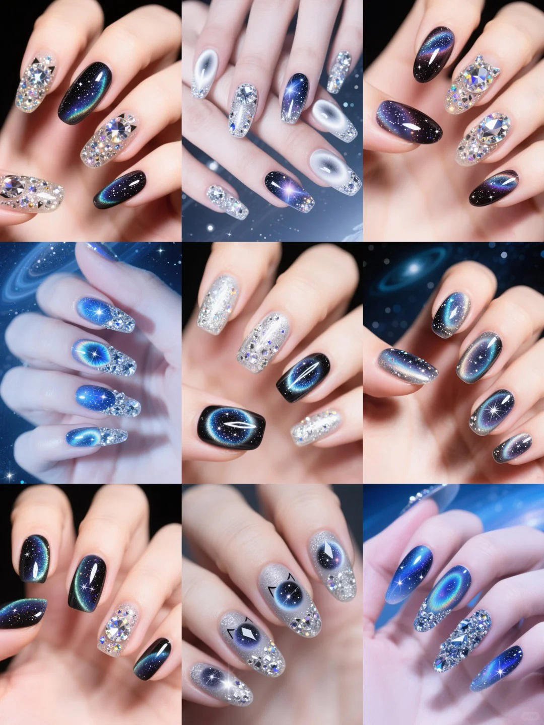 mẫu nail kim tuyến