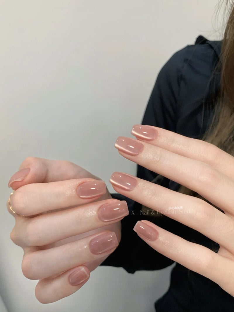 nail màu nude