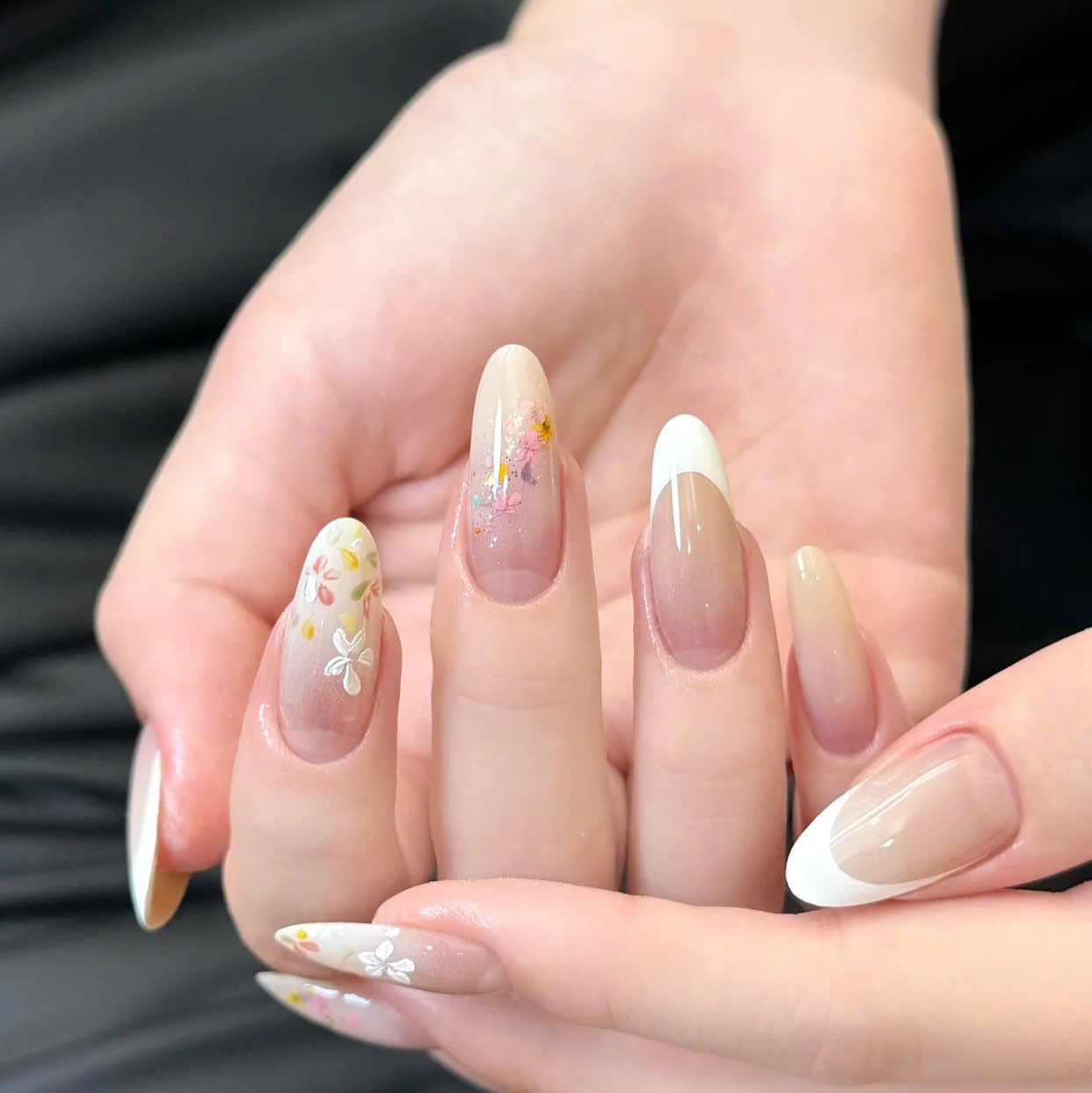 Nail nude vẽ