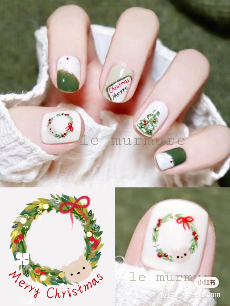 Mẫu nail noel đẹp