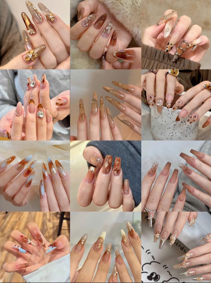 Mẫu nail ombre sang chảnh