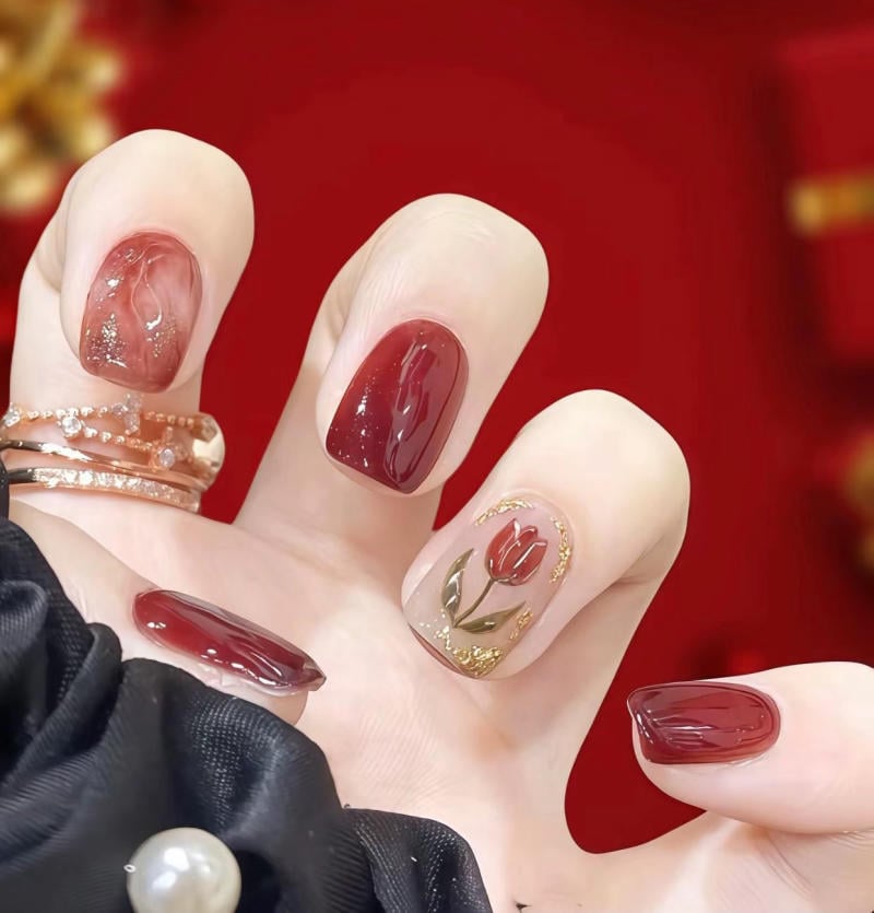 nail tết