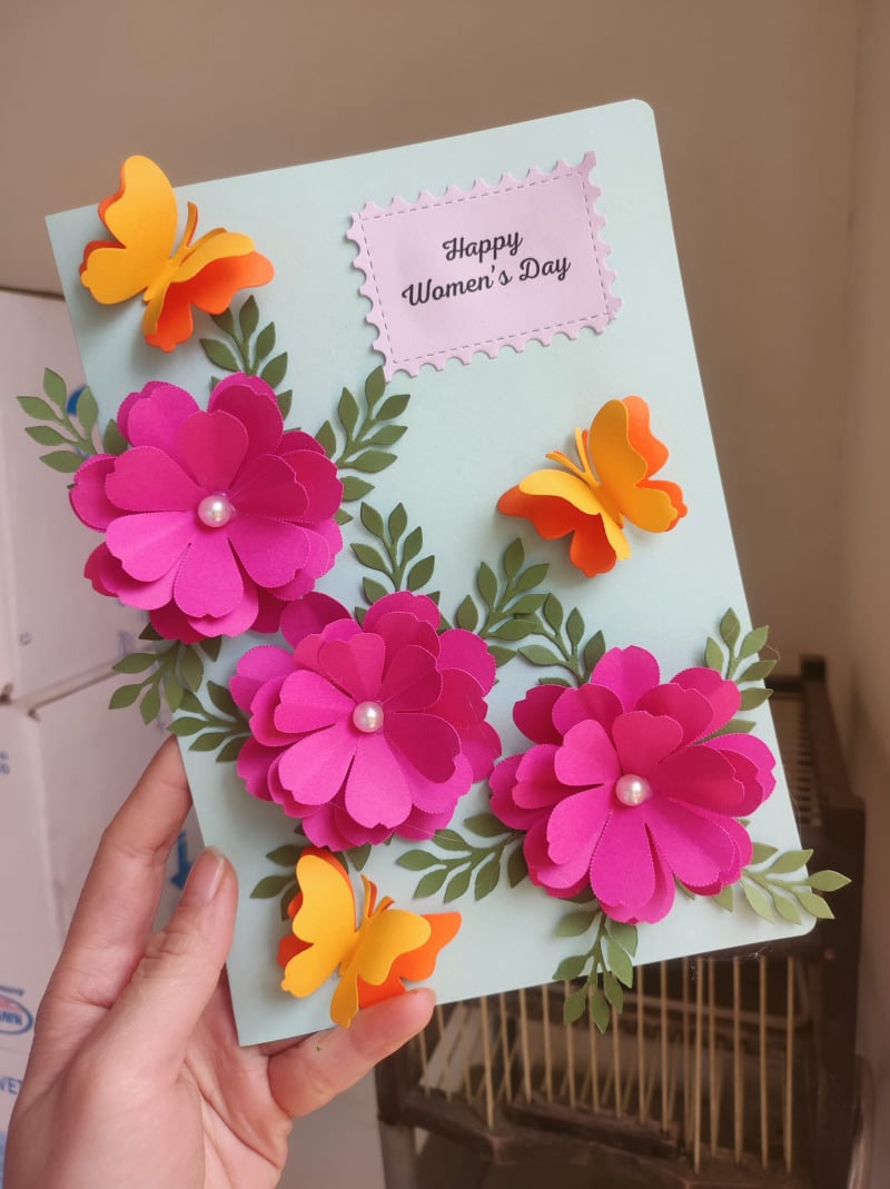 thiệp chúc mừng ngày mùng 8 tháng 3