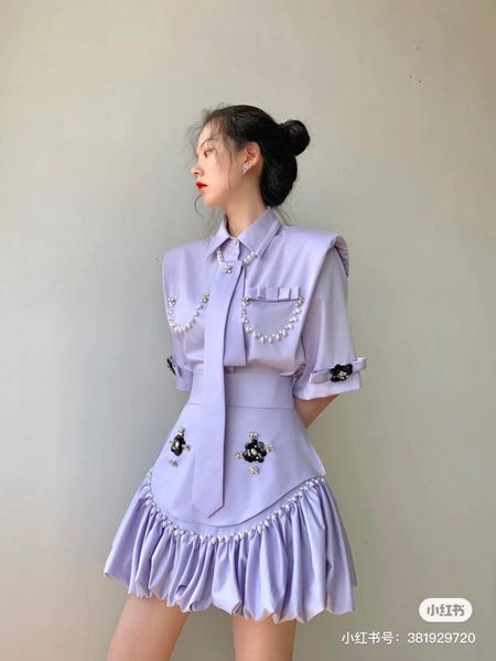 Váy Xòe Màu Tím Bền Đẹp Giá Mê Ly Tiết Kiệm Chi Phí Sendovn