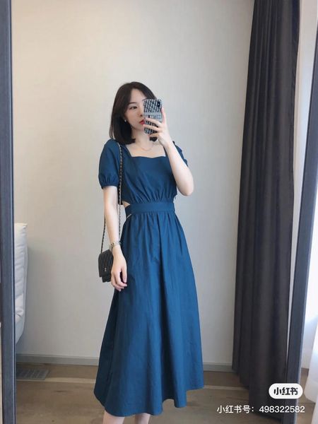 Váy Liền Thân Năm Tay Ngắn Mẫu Mới Voan Dáng Dài Vừa Tôn Dáng Trang Phục Nữ  Cao Cấp Mùa Hè Ôm Bụng Che Eo 2023  Lazadavn
