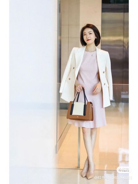 Sét 2 sản phẩm gôm váy liền và áo khoác phong các hàn sang trọng mẫu mới  thu đông 2020 danh cho chị em công sở  Shopee Việt Nam