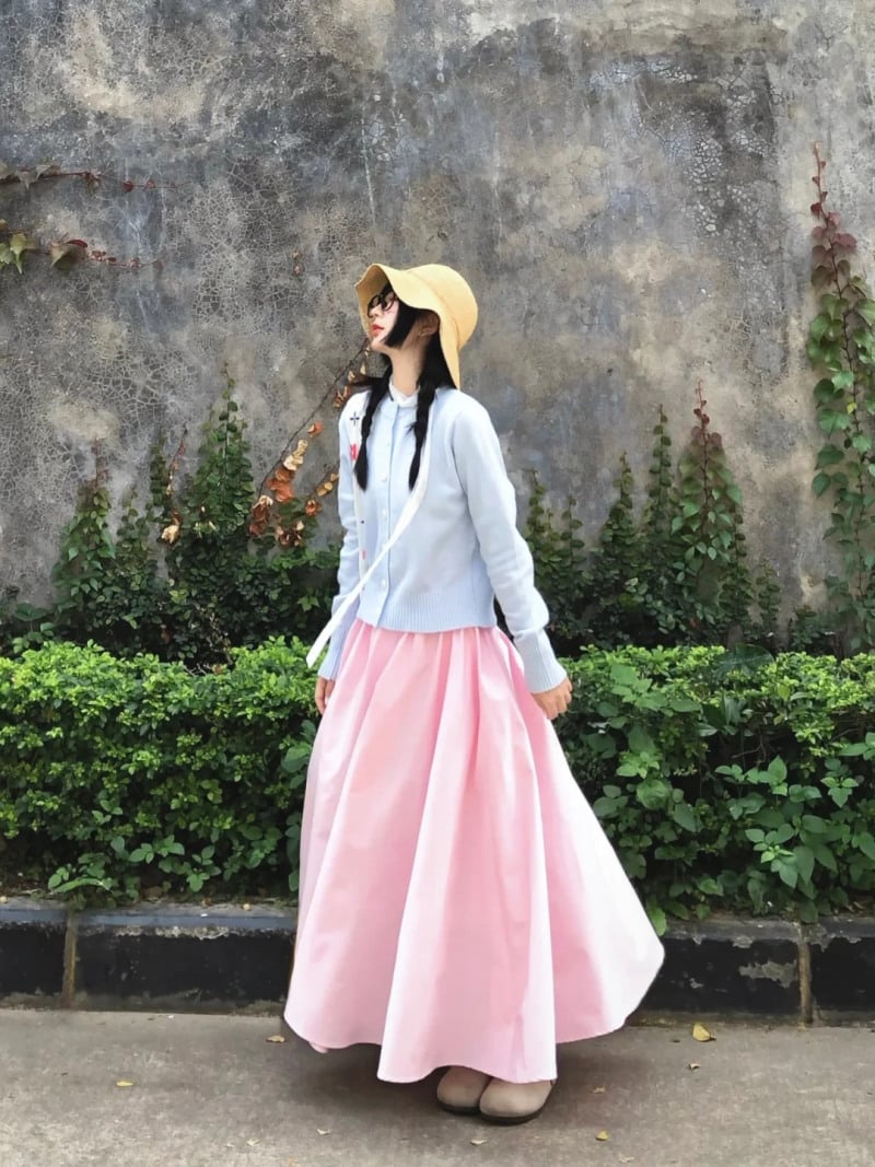 màu xanh dương mặc với màu gì