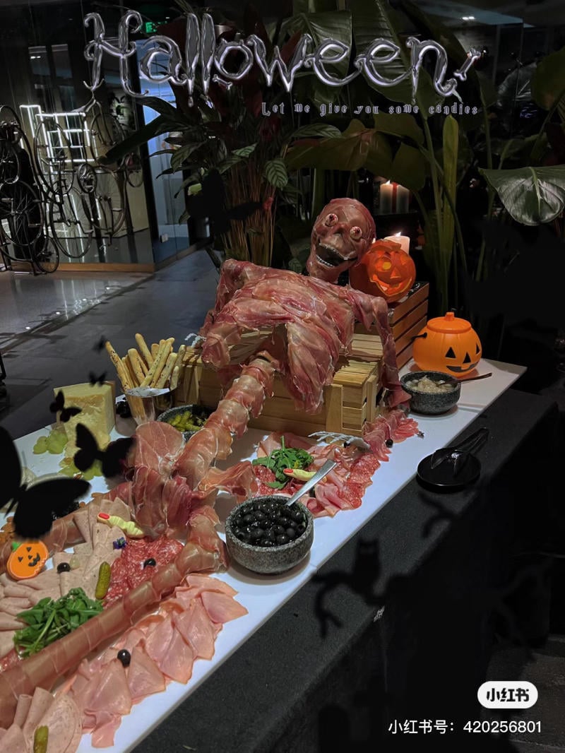 món ăn halloween