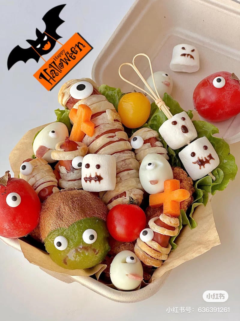 món ăn halloween