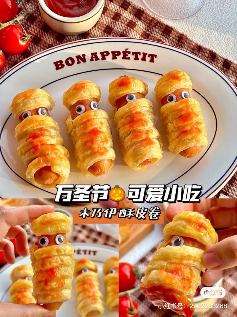 món ăn halloween