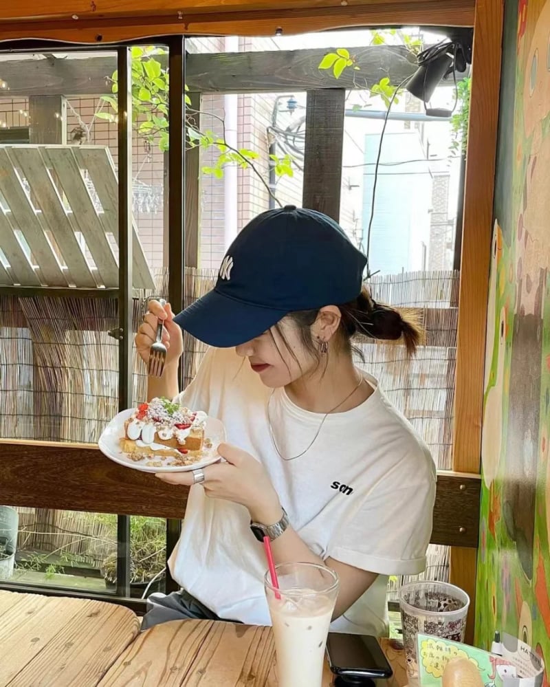 mũ lưỡi trai chống nắng hàn quốc