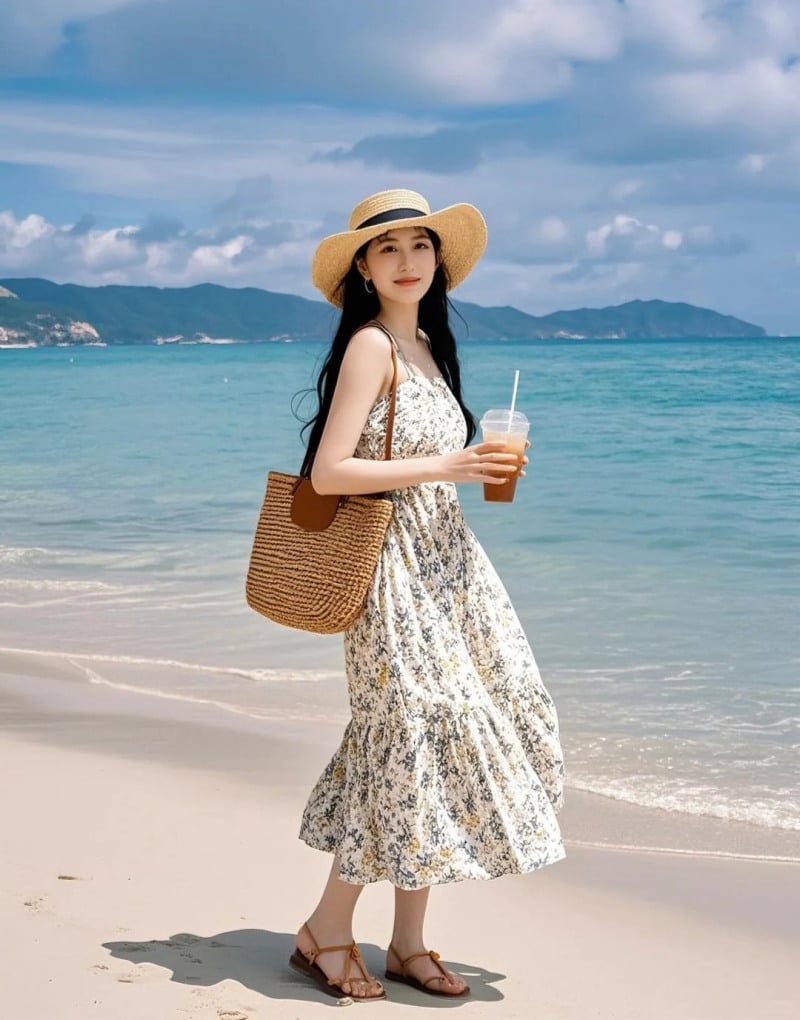 mũ đi biển