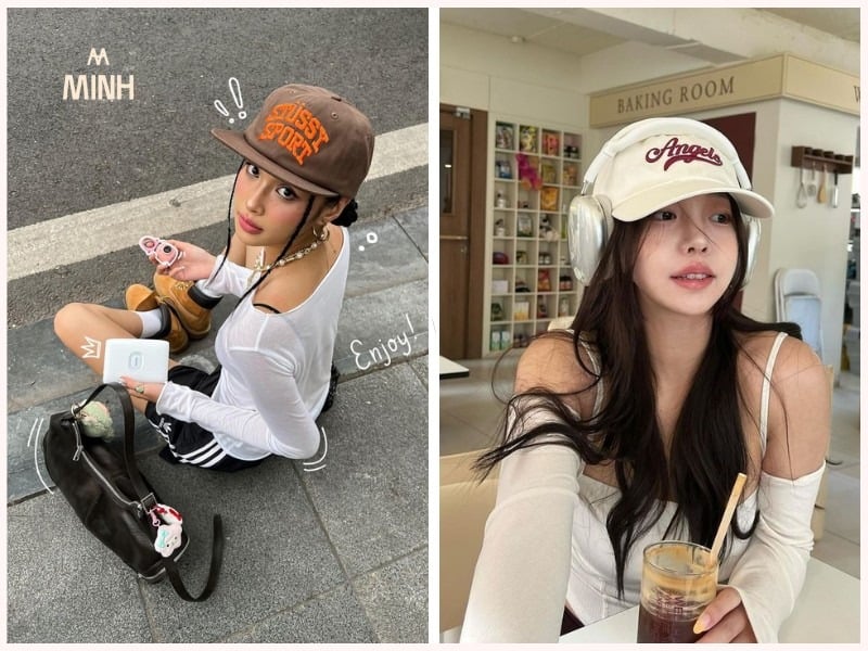 Mũ Bucket hoặc Mũ Lưỡi Trai