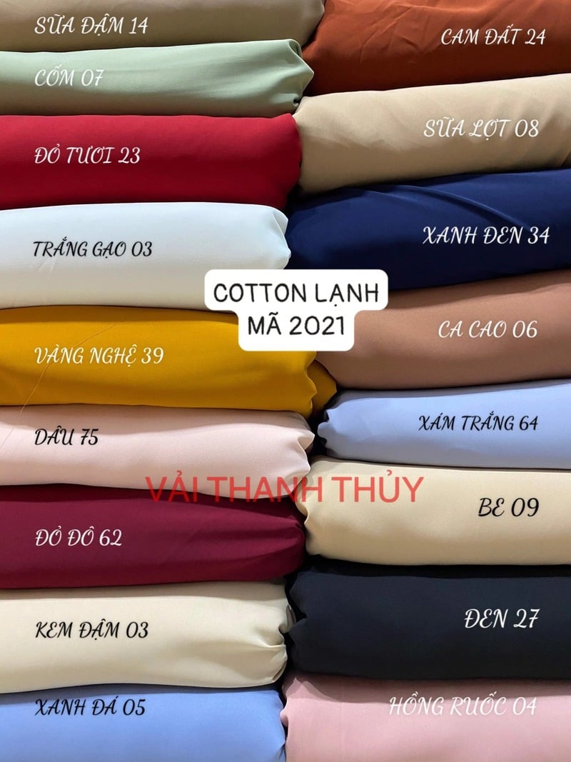 Vải cotton lạnh là gì?