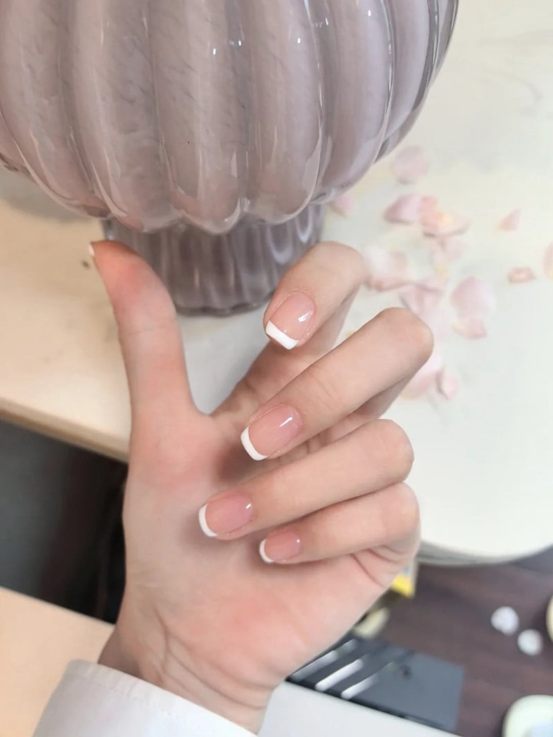 mẫu nail sơn  thạch