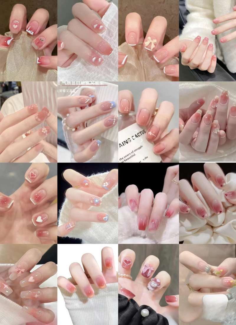 mẫu nail đẹp mùa hè