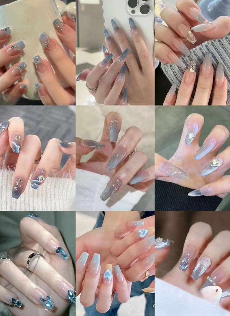 mẫu nail mùa hè