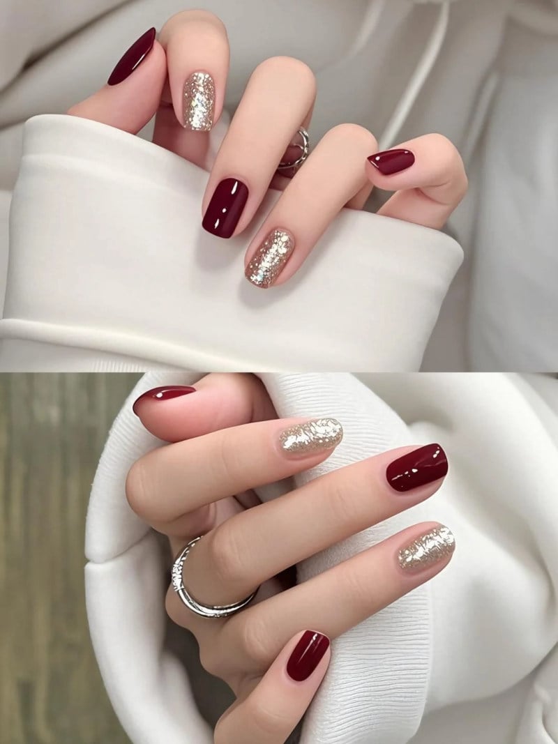 nail nhiều màu