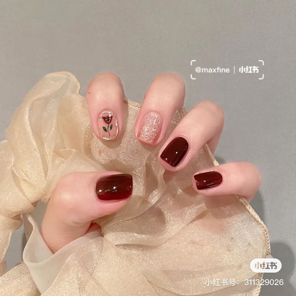 Trendy Mẫu nail tết 2023 màu đỏ Thiết kế độc đáo và nổi bật