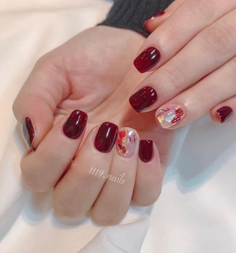 40+ Những mẫu nail đỏ đẹp giúp nàng Quyến Rũ Hơn - ALONGWALKER