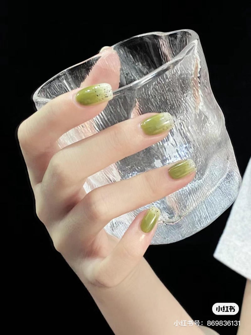 Sơn gel móng tay màu xanh lục bích , chai sơn 15 ml | Shopee Việt Nam