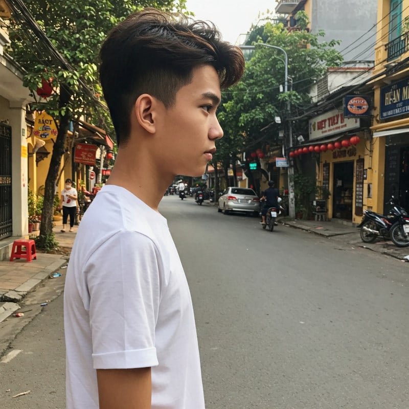 kiểu tóc undercut cho bé trai