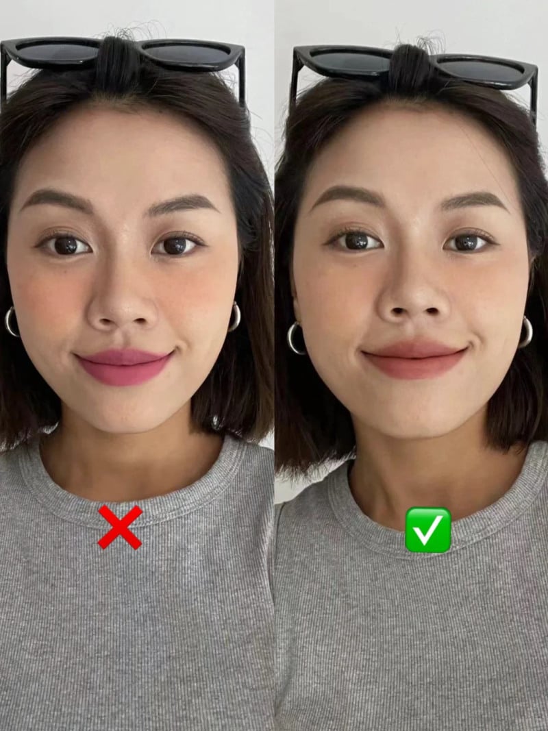 da ngăm đánh má hồng màu gì