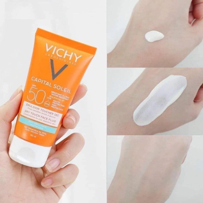 kem chống nắng vichy dành cho da dầu