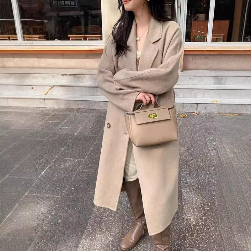 Áo Khoác Ngoài Dáng Dài Mặc Mở