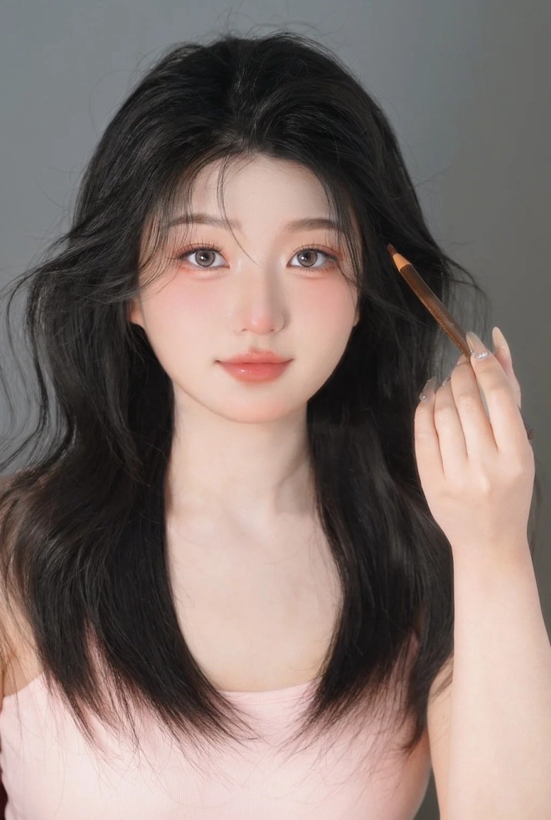 cách đánh má hồng cho mặt tròn