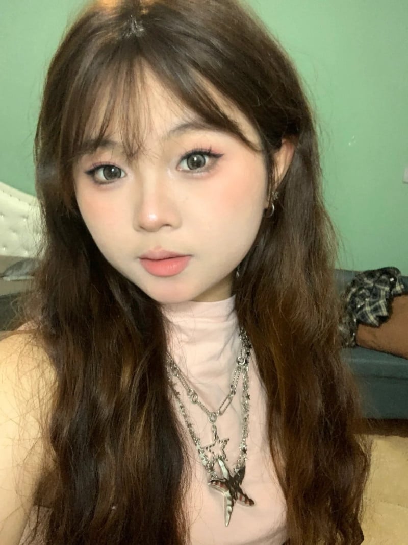 cách đánh má hồng bằng son cho mặt tròn