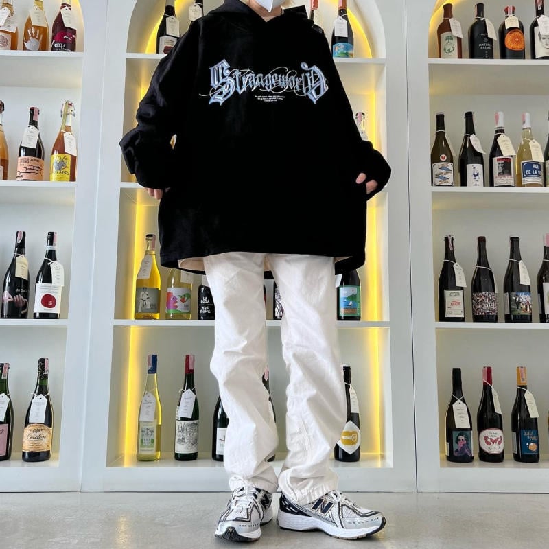 phối đồ với áo oversize nam