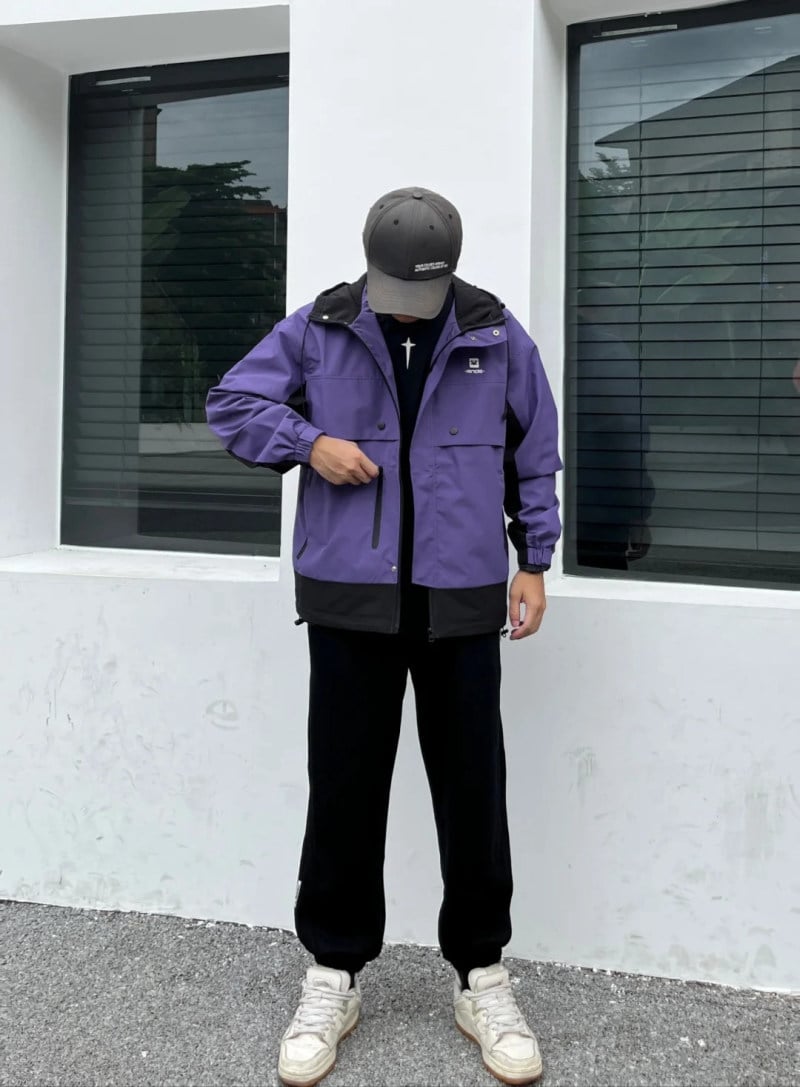 quần jogger nam ống rộng