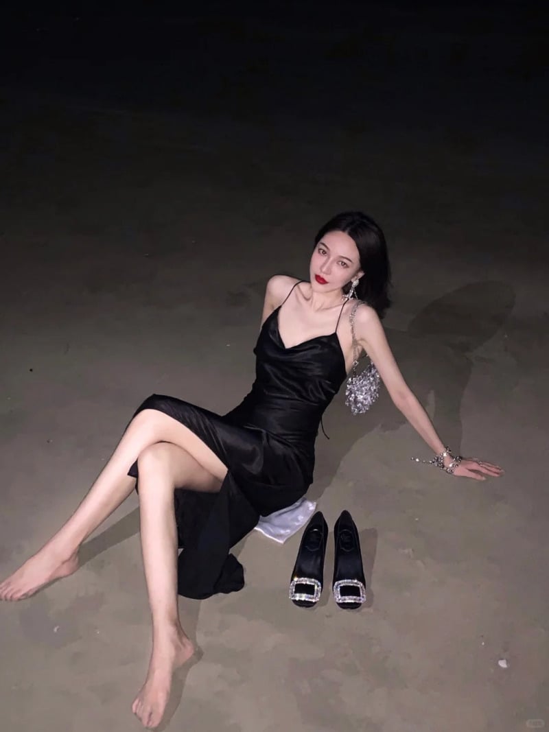 phong cách mặc đi biển