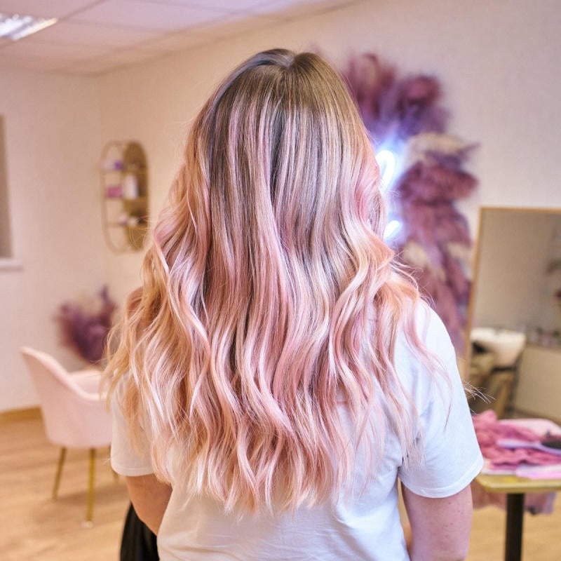 Tóc nhuộm balayage