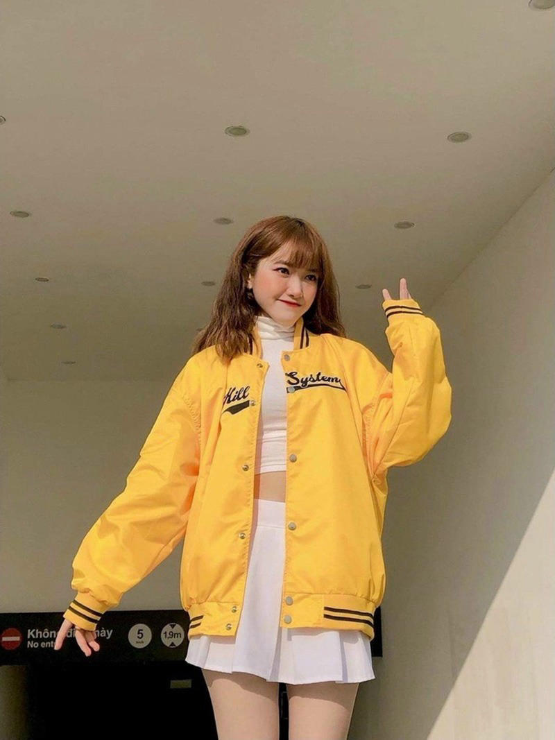 Mix đồ cùng áo bomber